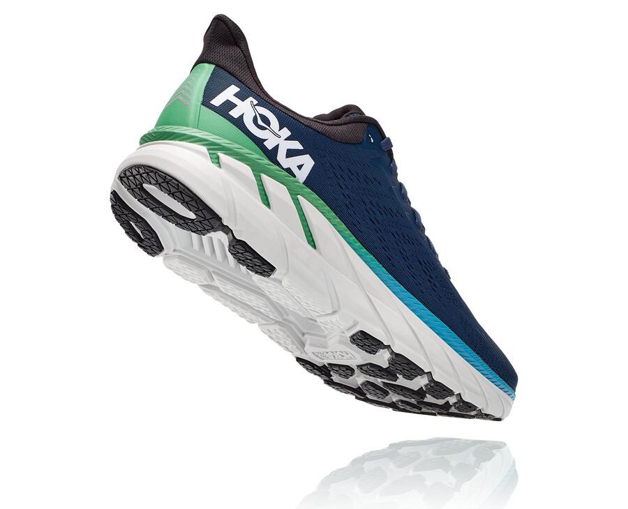 Tenis Hoka One One Masculino Azul Marinho - Clifton 7 - 732-VQWNCH